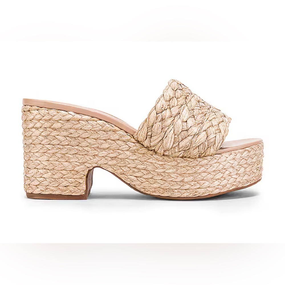 RAYE / REVOLVE - Gable Wedge in Natural - Picture 5 of 5